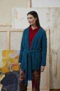Strickset Jacke Lang YarnsPhoenix Tweed IRMA mit Anleitung in garnwelt-Box S