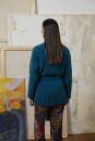 Strickset Jacke Lang YarnsPhoenix Tweed IRMA mit Anleitung in garnwelt-Box S