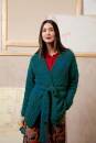 Strickset Jacke Lang YarnsPhoenix Tweed IRMA mit Anleitung in garnwelt-Box S