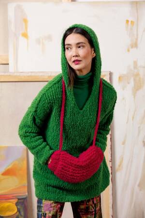 Strickset Muff Lang YarnsPhoenix SUE mit Anleitung in garnwelt-Box
