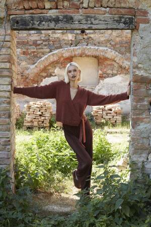 Strickanleitung Wrap jacket WAD-012-06 WOOLADDICTS Bliss WRAP IT UP als download