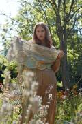 Knitting instructions Crocheted shawl PTO-068_08 LANGYARNS Secret Garden as download