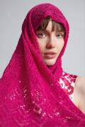 Knitting set Scarf NOELLE with knitting instructions in garnwelt box in size ca 42 x 185 cm