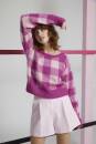 Strickset Pullover Lang Yarns Mohair  YOLANDA mit Anleitung in garnwelt-Box S-M