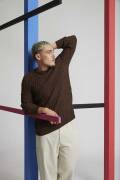 Strickset Herrenpullover Lang Yarns Norma IGO mit Anleitung in garnwelt-Box S