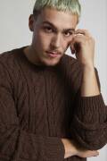 Strickset Herrenpullover Lang Yarns Norma IGO mit Anleitung in garnwelt-Box S