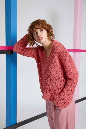 Strickset Pullover Lang Yarns Oceania OCTAVIA mit Anleitung in garnwelt-Box