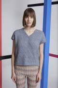 Knitting set Slipover VAYA with knitting instructions in garnwelt box in size S-M