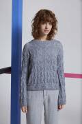 Knitting set Sweater VAYA with knitting instructions in...