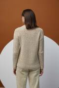 Knitting set Sweater REGINA with knitting instructions in...