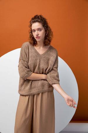 Strickset Pullover Lang Yarns Vaya ODA mit Anleitung in garnwelt-Box S-M