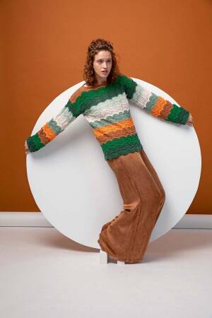 Strickset Pullover Lang Yarns Oceania AYLIN mit Anleitung in garnwelt-Box S-M