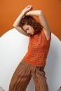 Strickset Shirt Lang Yarns Norma MIRIAM mit Anleitung in garnwelt-Box S