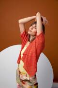 Strickset Kurze Jacke Lang Yarns Noelle DONIQUE mit...