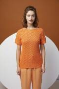 Knitting set Top AMIRA LIGHT with knitting instructions in garnwelt box