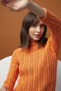 Knitting set Raglan sweater AMIRA LIGHT with knitting instructions in garnwelt box