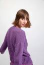 Knitting set Cardigan AMIRA LIGHT with knitting instructions in garnwelt box