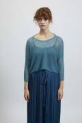 Strickset Pullover Lang Yarns Mohair  ANNIKA mit Anleitung in garnwelt-Box S-M