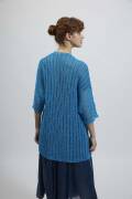 Strickset Jacke Lang Yarns Crealino NELE mit Anleitung in garnwelt-Box