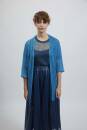 Strickset Jacke Lang Yarns Crealino NELE mit Anleitung in garnwelt-Box S-M