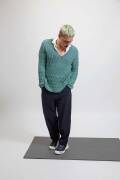 Knitting set Mens sweater VAYA with knitting instructions in garnwelt box in size S
