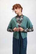 Strickset Kurzarmjacke Lang Yarns Vaya BETTINA mit Anleitung in garnwelt-Box S-M