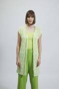 Strickset Lange Weste Lang Yarns Ortica RUMENKA mit...