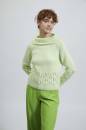 Knitting set Sweater ORTICA with knitting instructions in garnwelt box