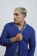 Strickset Herrenjacke Lang Yarns Soft Cotton GUIDO mit Anleitung in garnwelt-Box