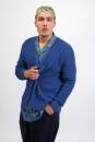 Strickset Herrenjacke Lang Yarns Soft Cotton GUIDO mit Anleitung in garnwelt-Box