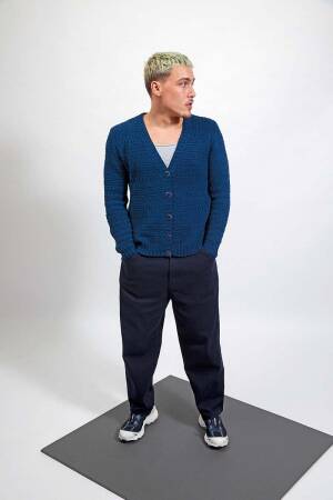 Strickset Herrenjacke Lang Yarns Oceania ALESSANDRO mit Anleitung in garnwelt-Box