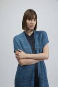 Knitting set Vest OCEANIA with knitting instructions in garnwelt box in size S-M