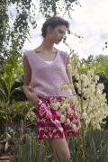 Strickset Top WAD WOOLADDICTS Bliss BLOOM WITH GRACE mit...