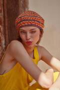 Knitting set Beret ARTSY with knitting instructions in garnwelt box in size DG