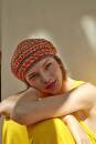 Knitting set Beret ARTSY with knitting instructions in garnwelt box in size DG