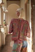 Strickset Cardigan WAD WOOLADDICTS Artsy COLORSPLASH mit Anleitung in garnwelt-Box one size