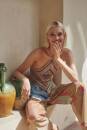 Knitting set Crocheted halter-neck top ARTSY with knitting instructions in garnwelt box in size S