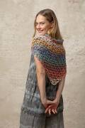 Strickset Dreiecktucn Lang Yarns Paradise BEATE mit Anleitung in garnwelt-Box ca 140 x 55 cm
