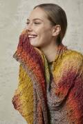 Strickset Schultertuch Lang Yarns Paradise BIANCA mit Anleitung in garnwelt-Box ca 58 x 169 cm