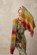 Strickset Schultertuch Lang Yarns Paradise BIANCA mit Anleitung in garnwelt-Box ca 58 x 169 cm