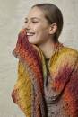 Strickset Schultertuch Lang Yarns Paradise BIANCA mit Anleitung in garnwelt-Box ca 58 x 169 cm