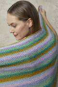 Strickset Dreiecktucn Lang Yarns Paradise ALICIA mit Anleitung in garnwelt-Box ca 150 x 70 cm
