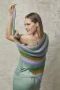 Strickset Dreiecktucn Lang Yarns Paradise ALICIA mit Anleitung in garnwelt-Box ca 150 x 70 cm