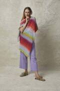 Knitting set Shawl PARADISE with knitting instructions in garnwelt box