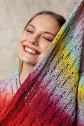 Knitting set Shawl PARADISE with knitting instructions in garnwelt box