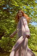 Strickset Mantel Lang Yarns Secret Garden NAJRA mit...