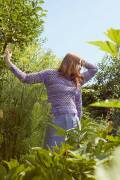 Strickset Pullover Lang Yarns Secret Garden FRANCA mit Anleitung in garnwelt-Box S