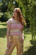 Strickset Pullunder Lang Yarns Secret Garden LEYLA mit Anleitung in garnwelt-Box