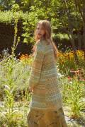 Strickset Jacke Lang Yarns Secret Garden MALINA mit Anleitung in garnwelt-Box S