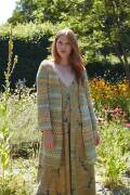 Strickset Jacke Lang Yarns Secret Garden MALINA mit Anleitung in garnwelt-Box S